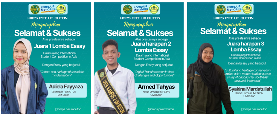 PRESTASI INTERNASIONAL MAHASISWA
